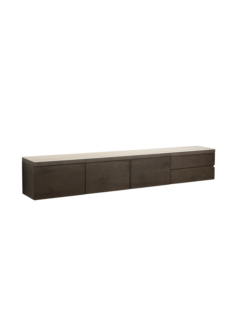 
Madia bassa di design «Lachance», diverse dimensioni - 30 × 220 × 35 cm