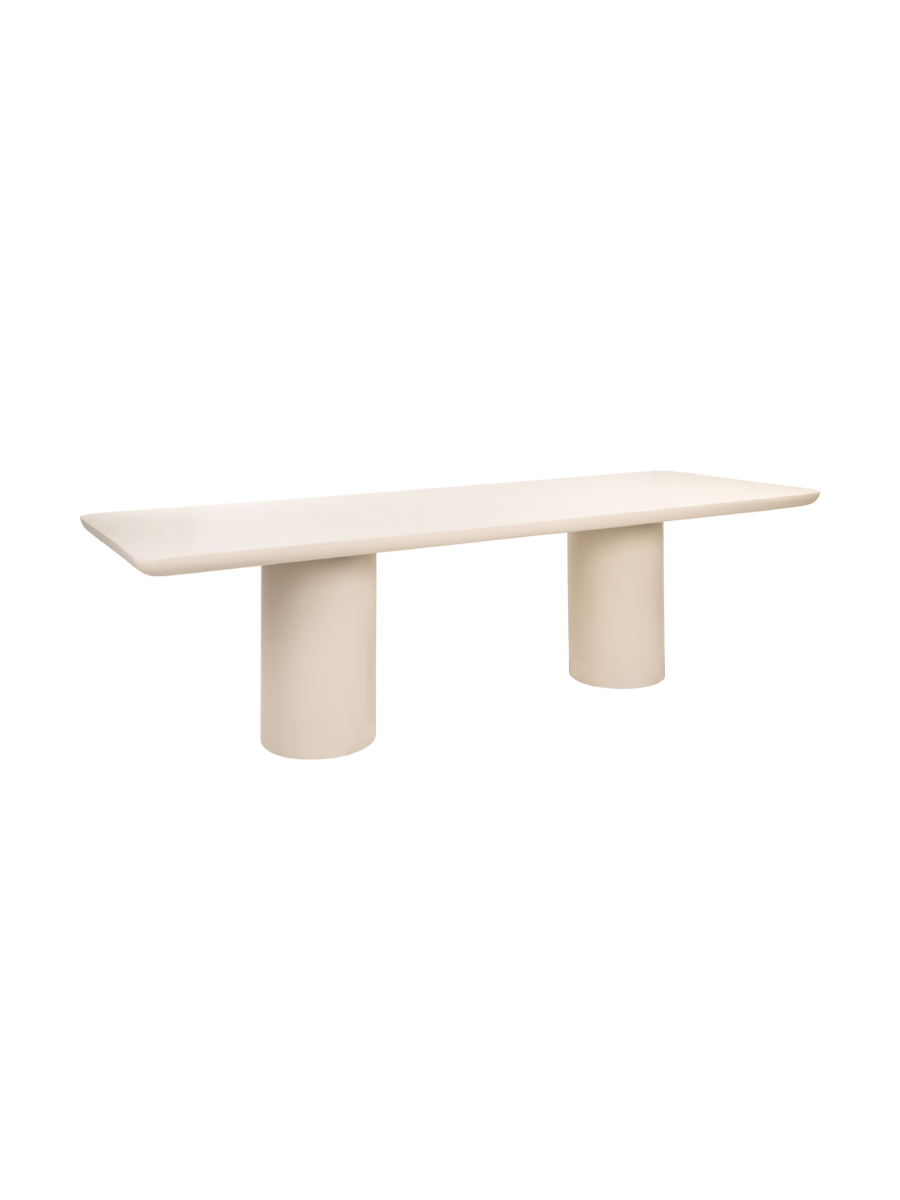 
Table à manger design intérieur/extérieur « Urban Bloom », différentes tailles - 280 x 100 cm