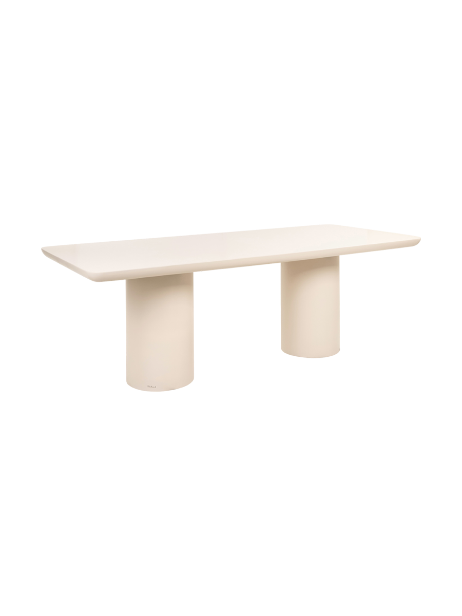 
Table à manger design intérieur/extérieur « Urban Bloom », différentes tailles - 230 x 100 cm