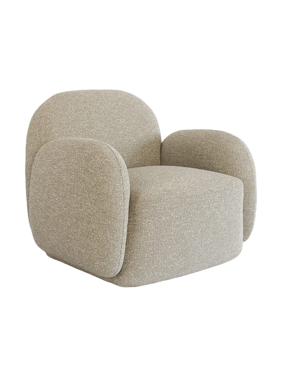 
Poltrona di design «Roxy» - Beige Lodge