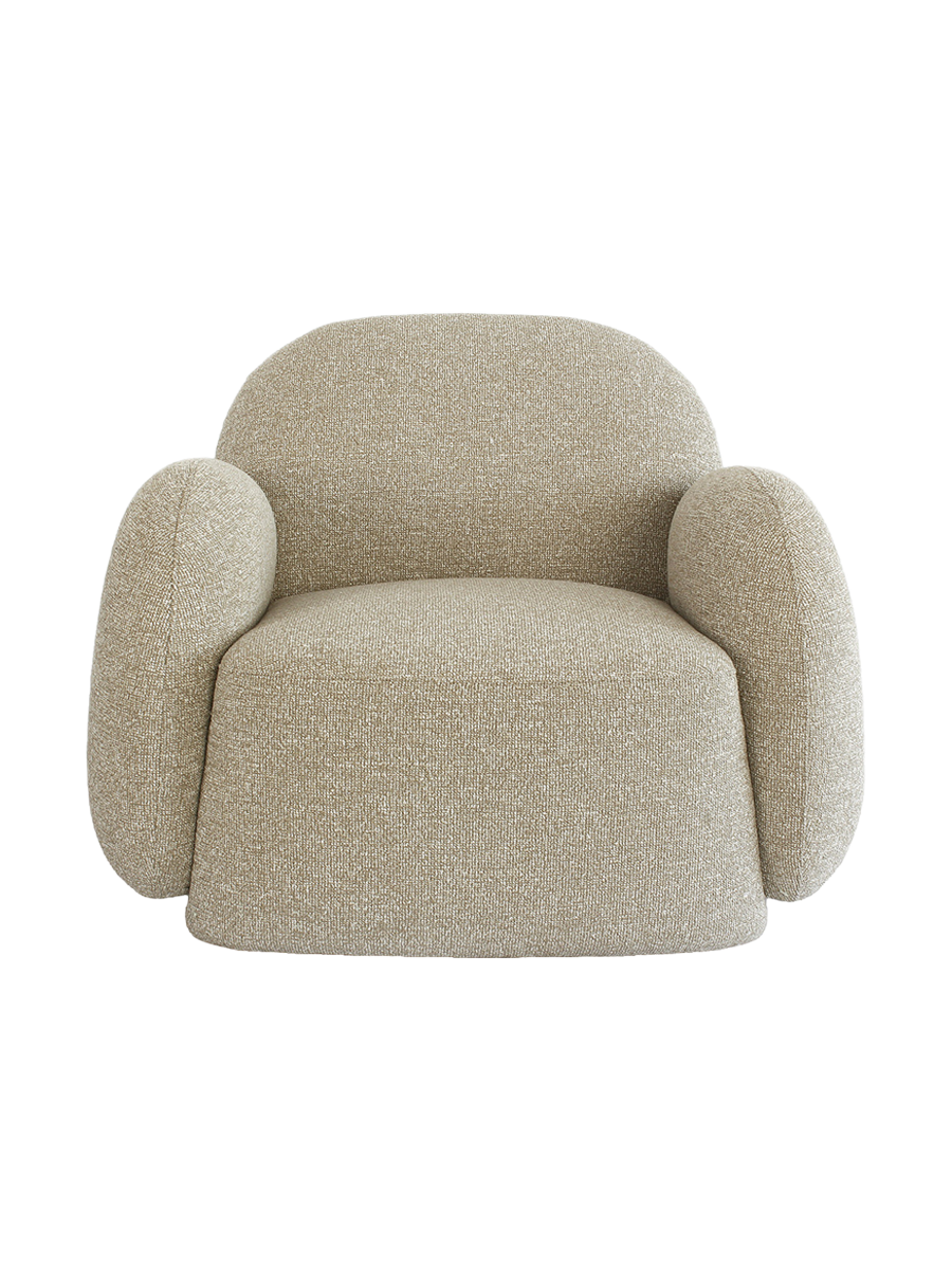 
Poltrona di design «Roxy» - Beige Lodge