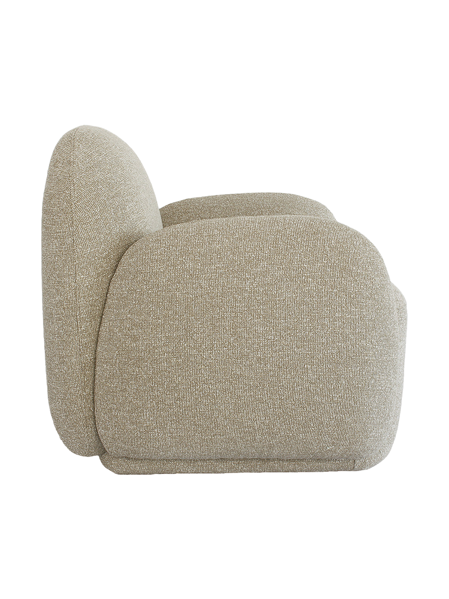
Poltrona di design «Roxy» - Beige Lodge