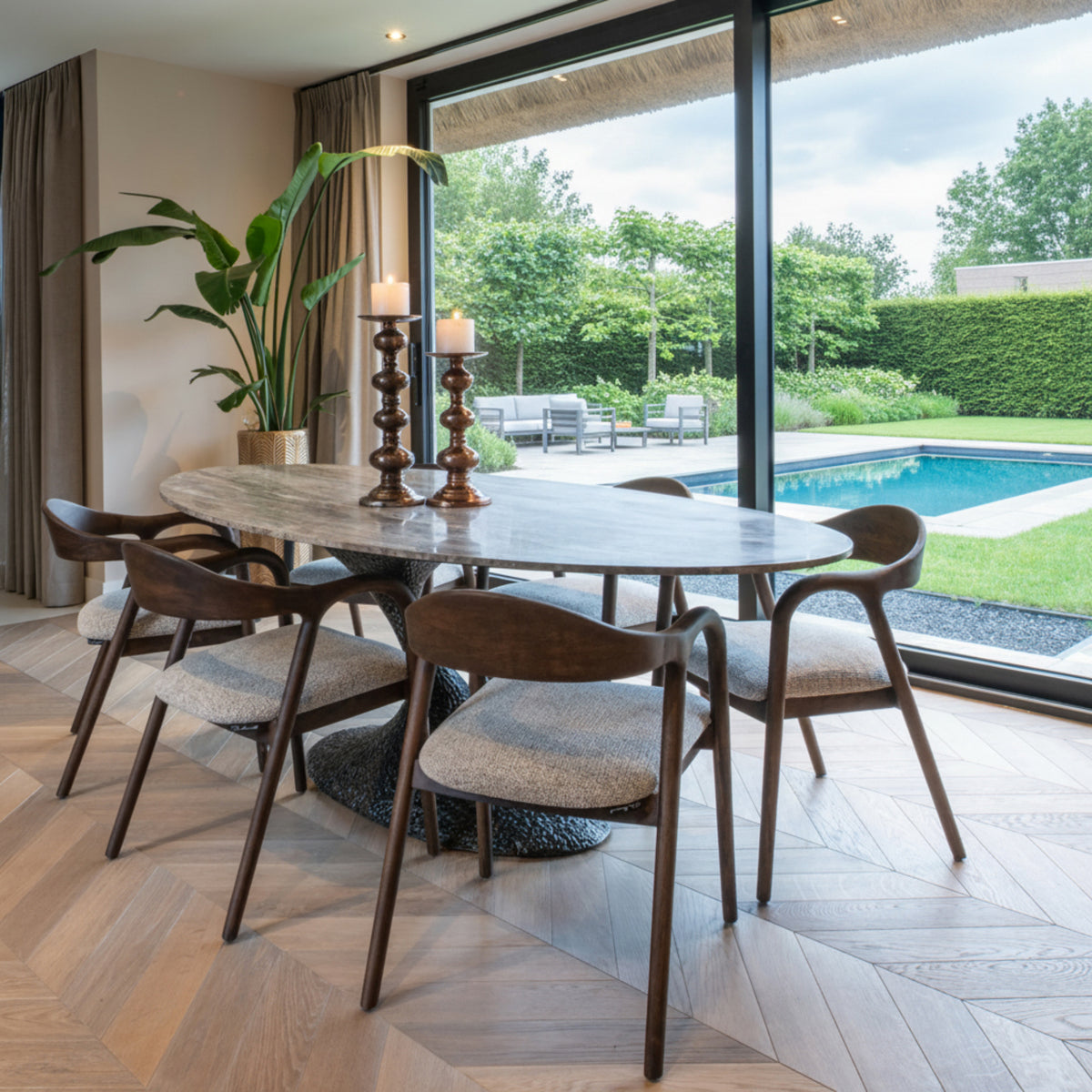 
Portacandele di design «Joya», varie dimensioni - 17.5 × 17.5 × 50 cm