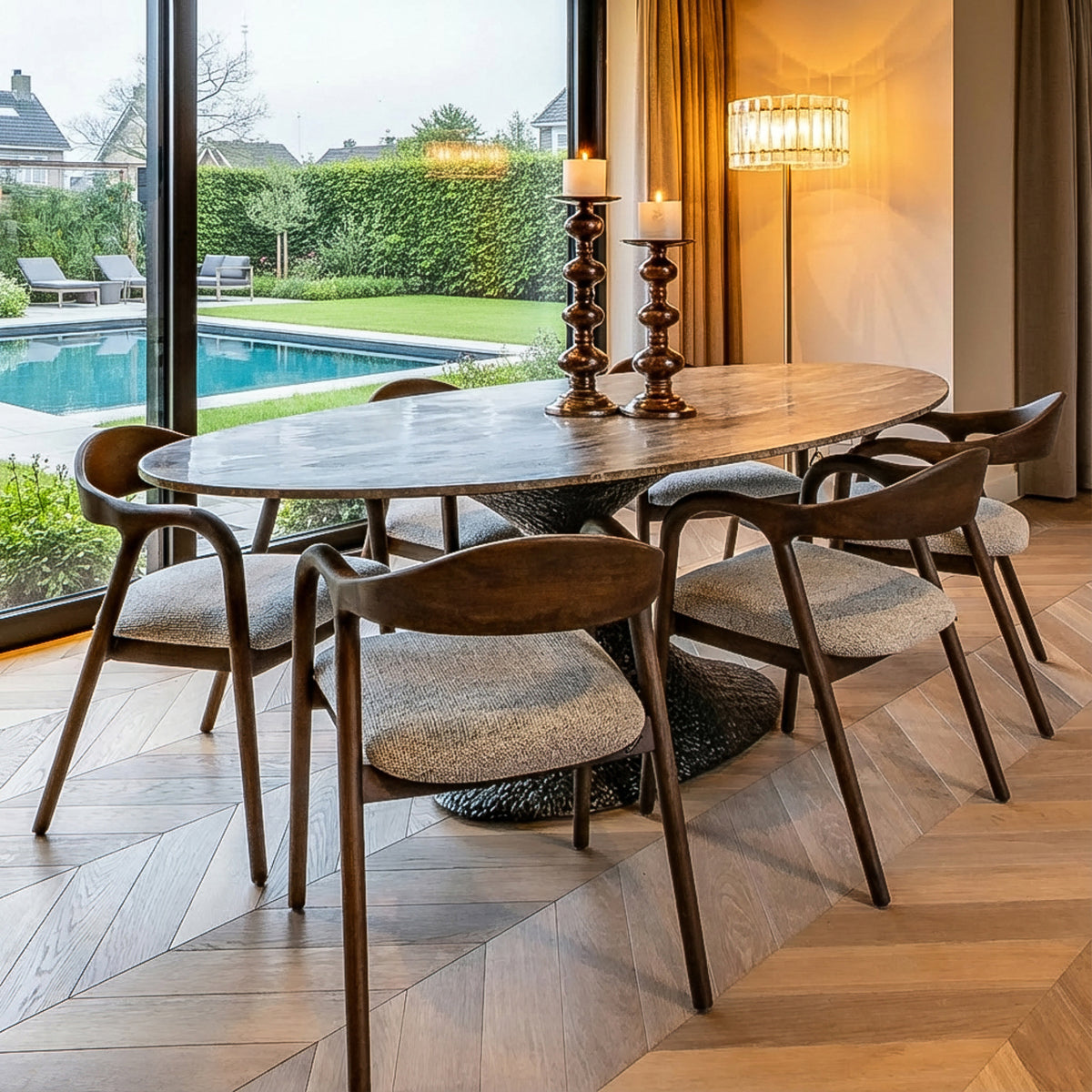 
Portacandele di design «Joya», varie dimensioni - 17.5 × 17.5 × 50 cm