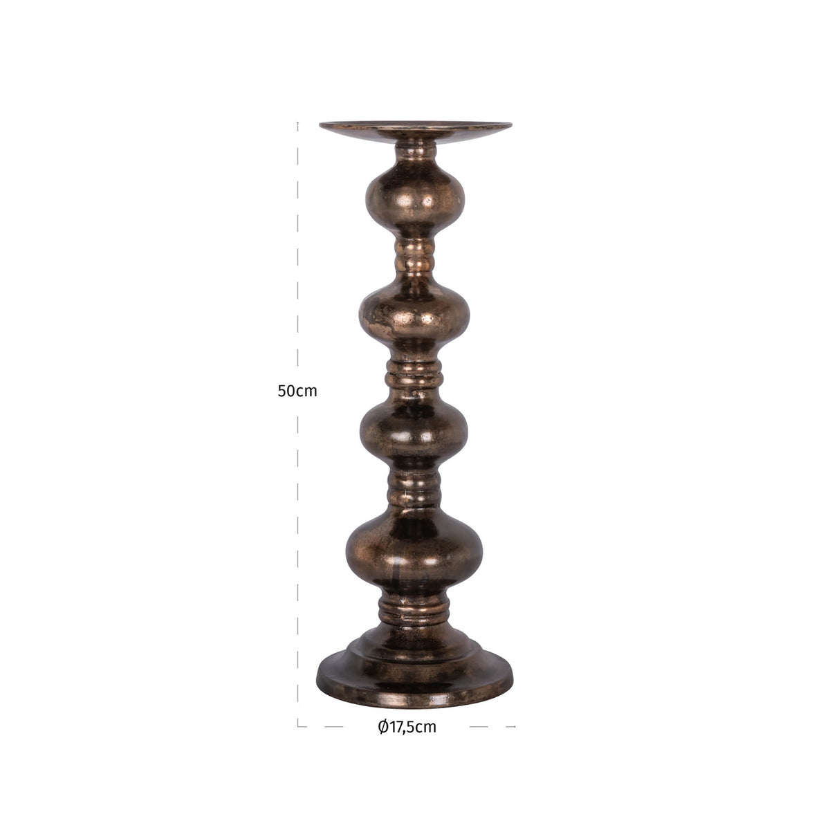 
Portacandele di design «Joya», varie dimensioni - 17.5 × 17.5 × 50 cm