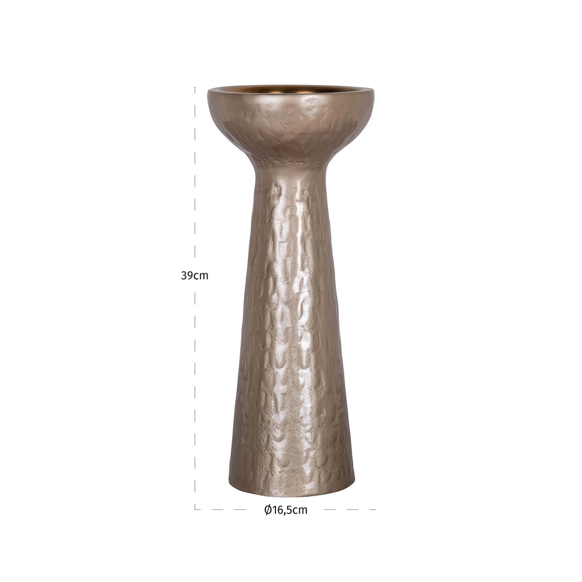 
Portacandele di design «Juana», varie dimensioni - 16.5 × 16.5 × 39 cm
