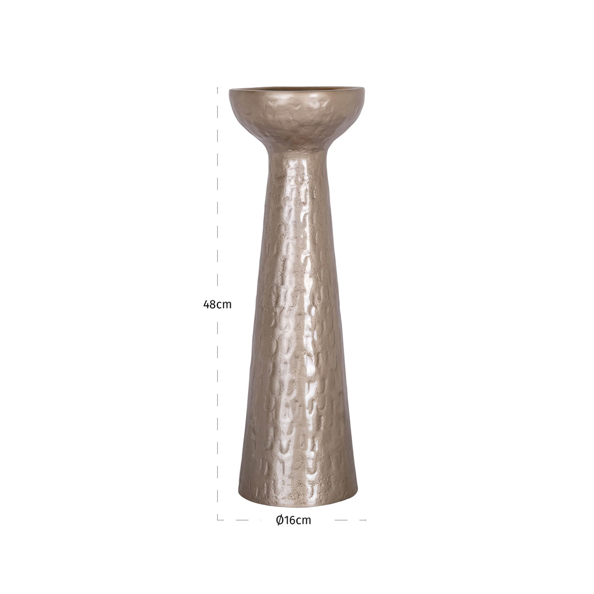 
Portacandele di design «Juana», varie dimensioni - 16 × 16 × 48 cm