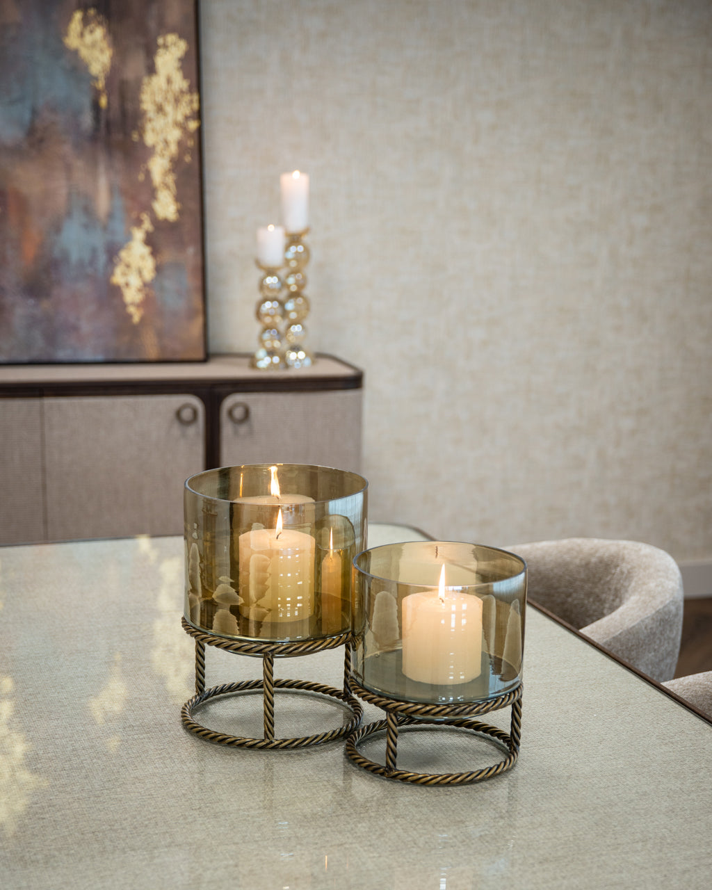 
Lanterna di design «Ropia», varie dimensioni - 22 × 22 × 25 cm