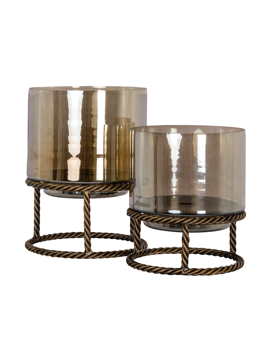 
Lanterna di design «Ropia», varie dimensioni - 22 × 22 × 25 cm