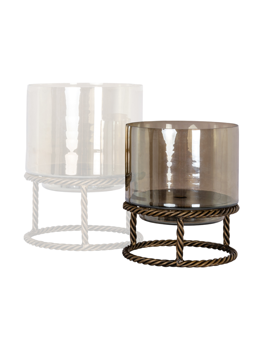
Lanterna di design «Ropia», varie dimensioni - 22 × 22 × 25 cm