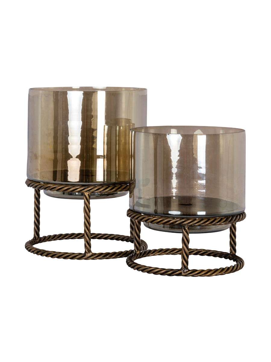 
Lanterna di design «Ropia», varie dimensioni - 25 × 25 × 32 cm