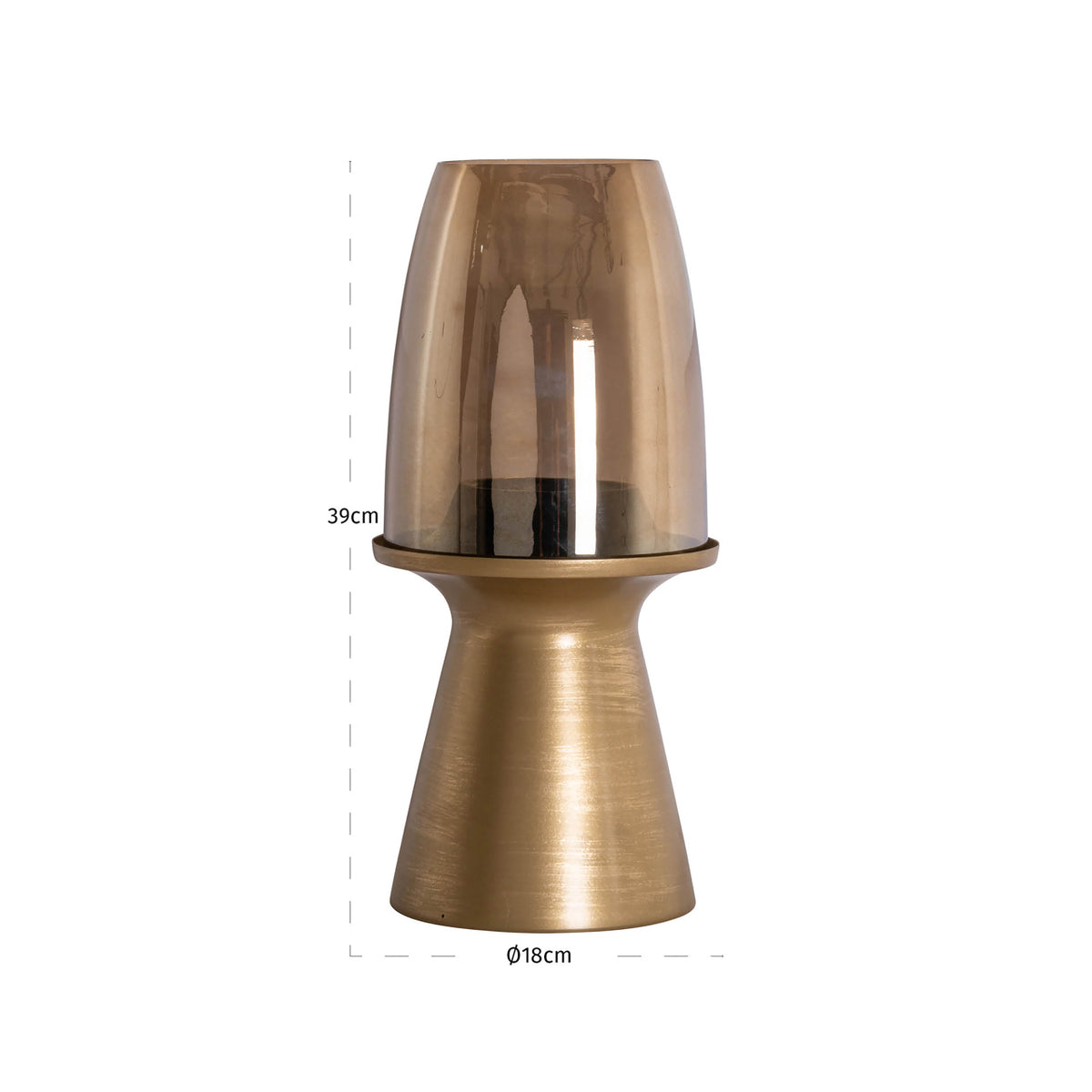 
Lanterna di design «Danea», varie dimensioni - 18 × 18 × 39 cm