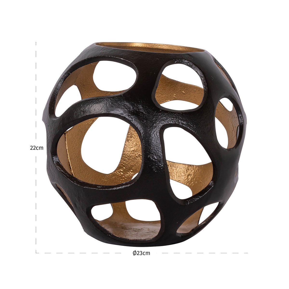 
Lanterna di design «Alysia», varie dimensioni - 23 × 23 × 22 cm