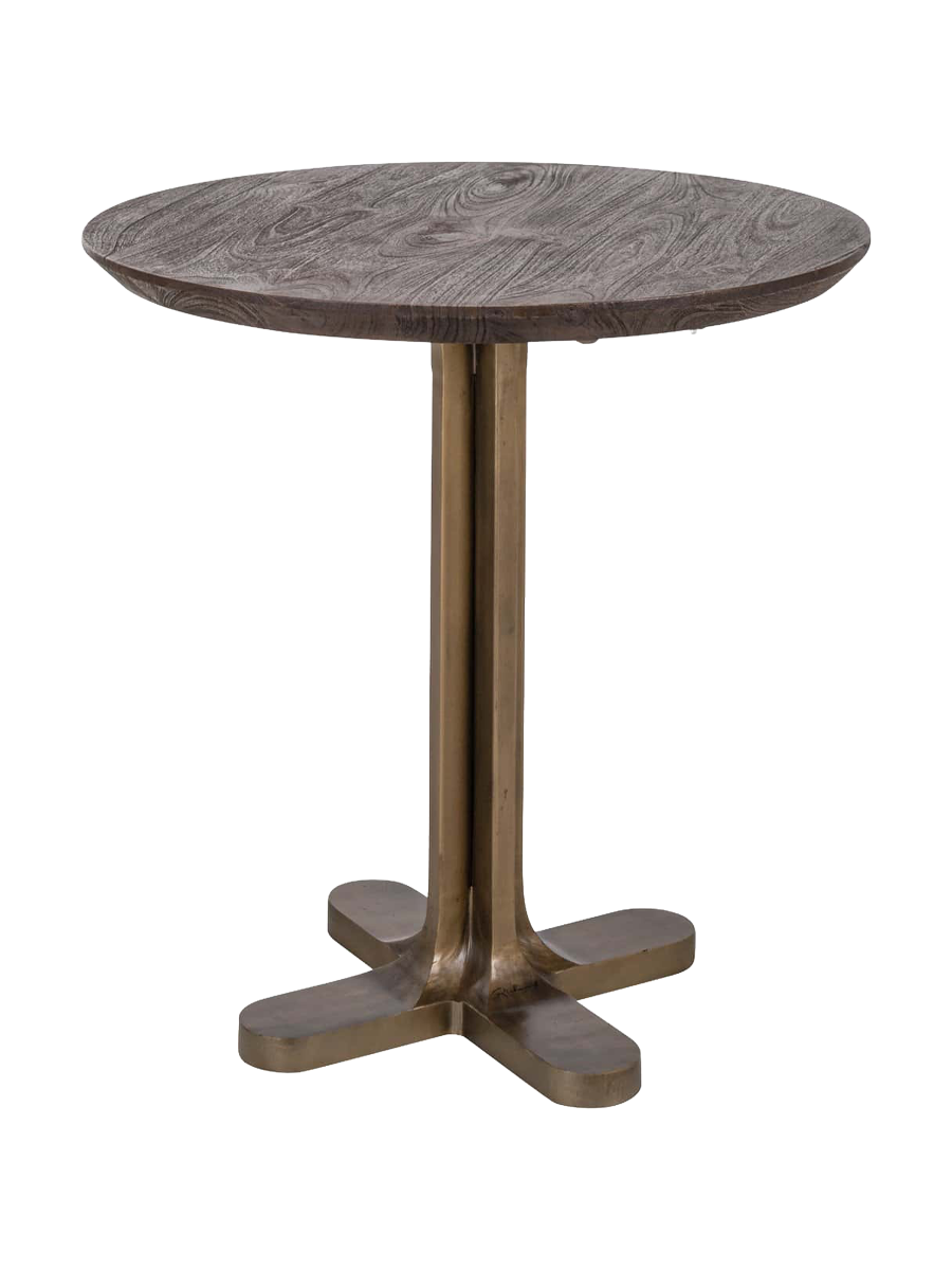 
Table de bistrot design en bois massif « Revelin » Ø 75 cm