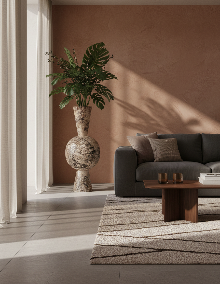 
Grande vaso decorativo «Moisa» Ø 30 x 70 cm