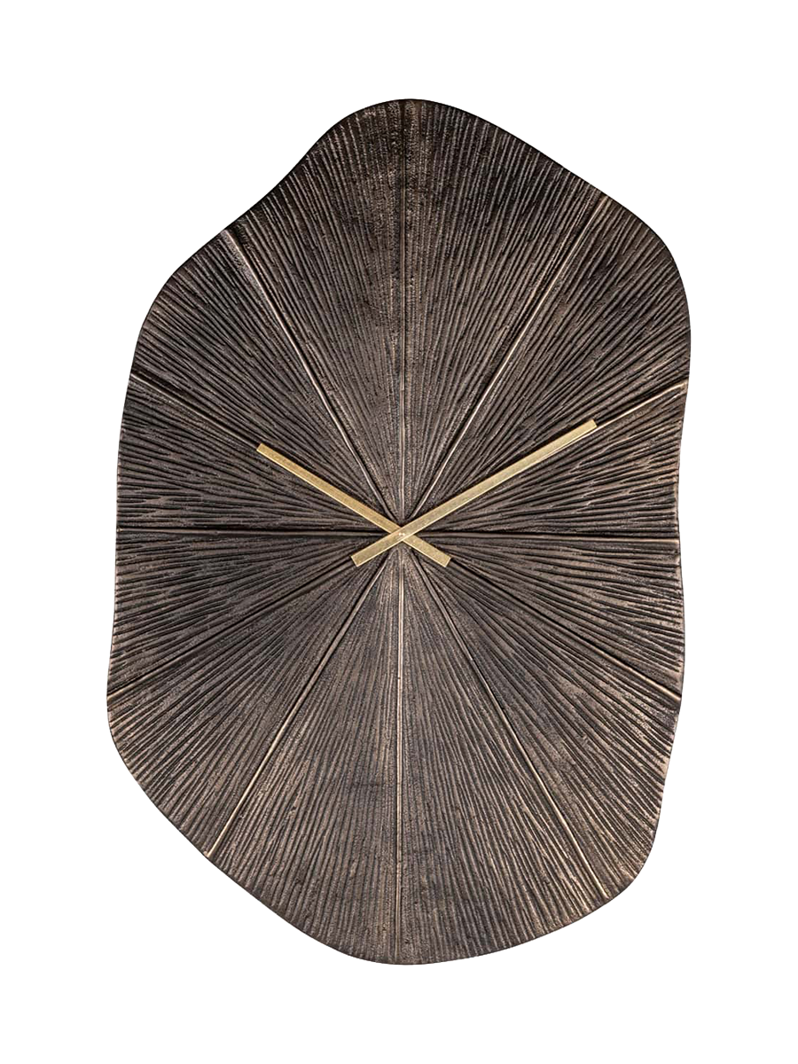 
Grosse Design Wanduhr „Livine“ 80 x 53 cm