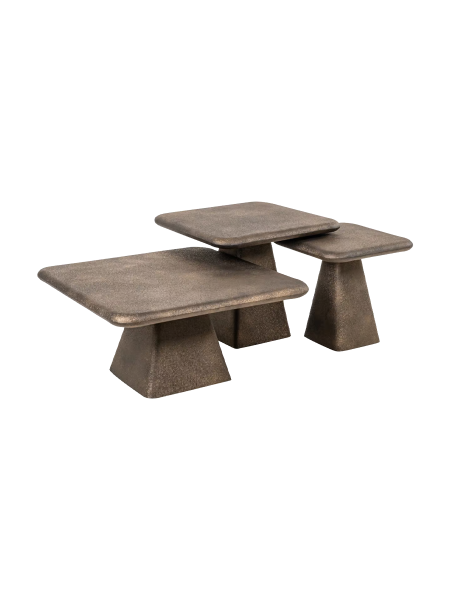 
Design Couchtisch Set „Marlie“ (3 Stück)