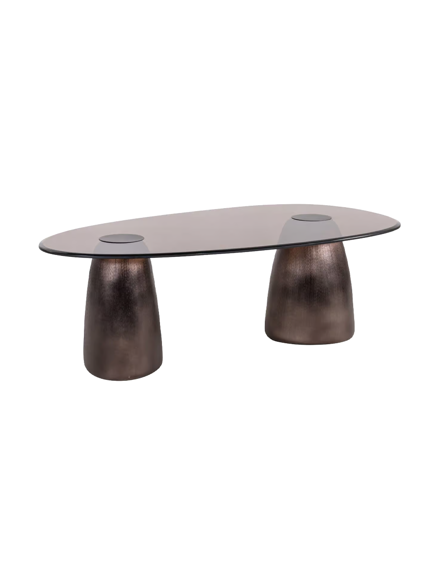 
Ovaler Design Couchtisch „Hayden“