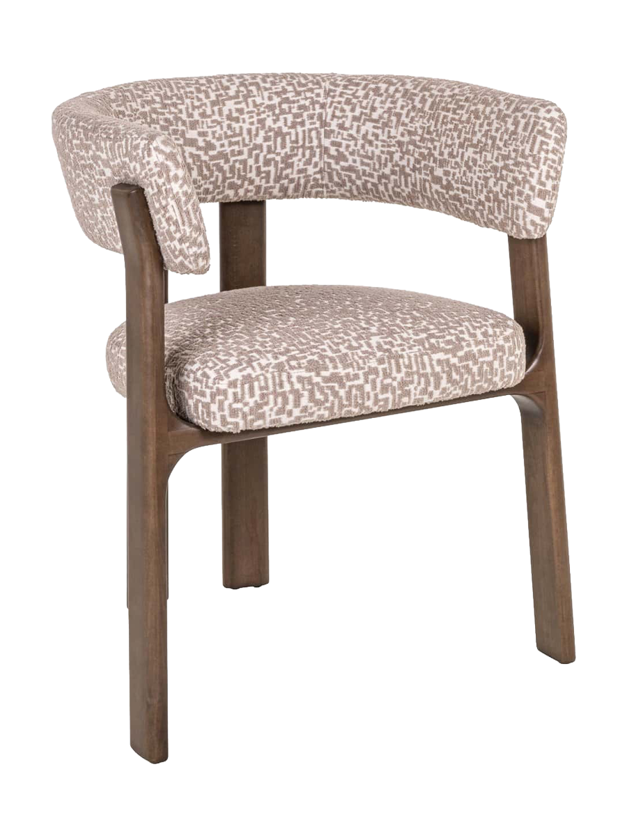 
Chaise de salle à manger en bois massif de qualité supérieure « Contigo » - Géo Naturel