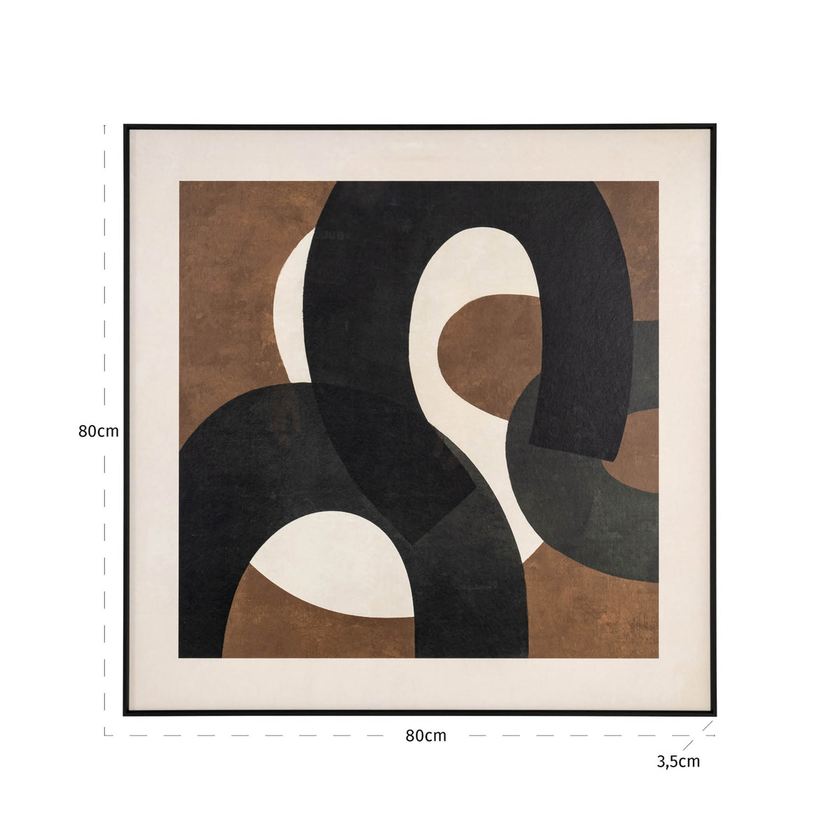 
Quadro da parete di design „Euphoria“ – Lounge a sinistra