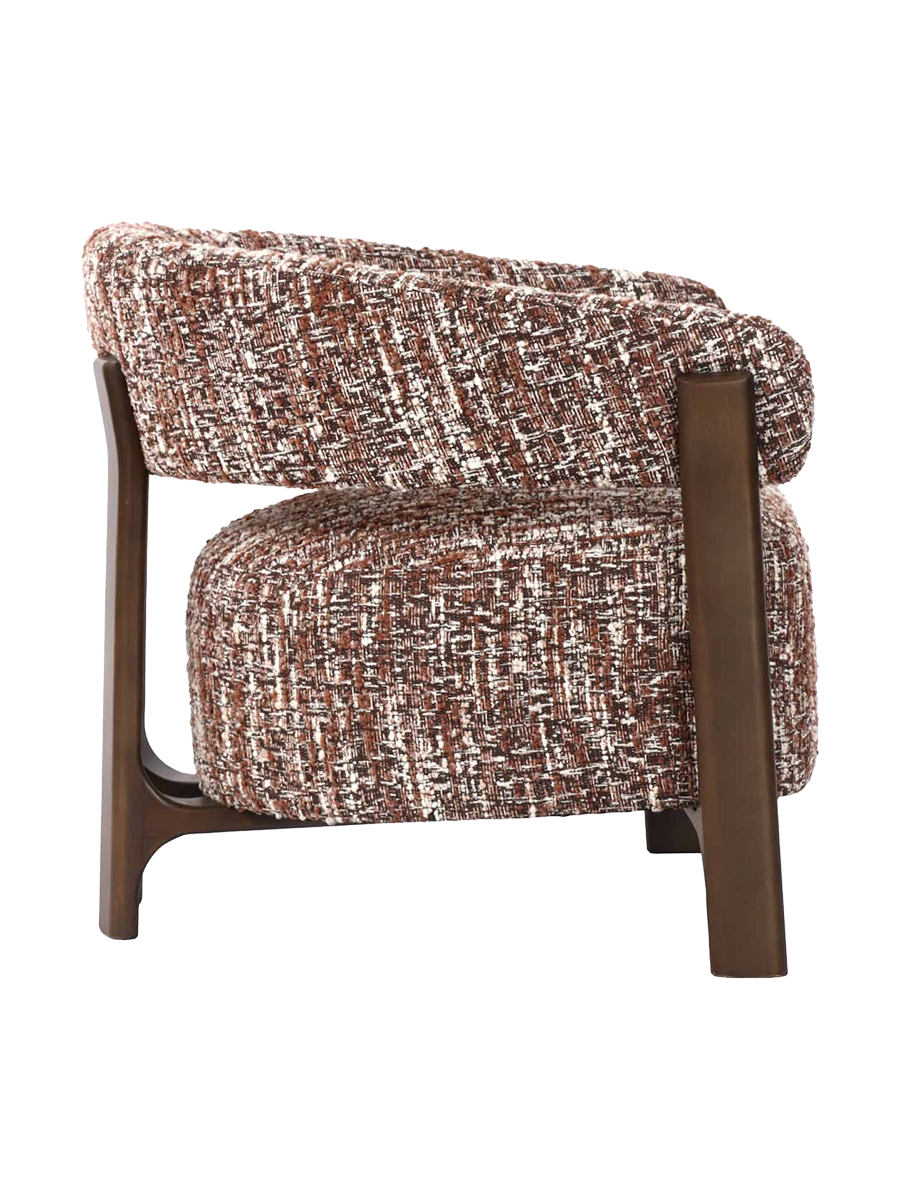 
Poltrona lounge di design di alta qualità “Dalara” - Nocciola