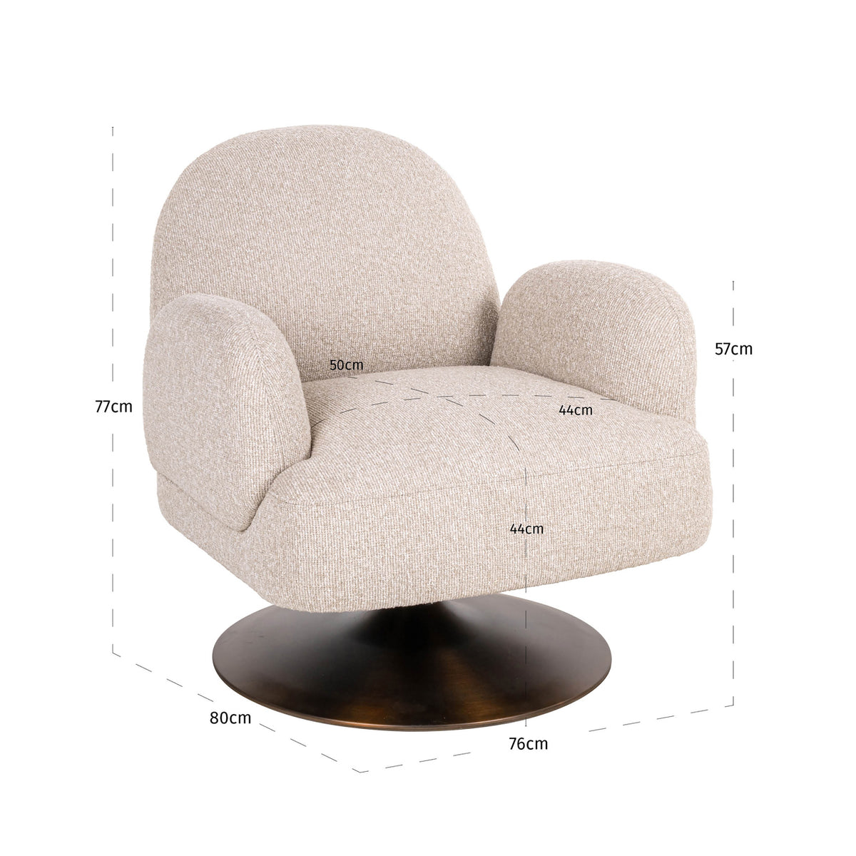 
Poltrona di design «Kagney»