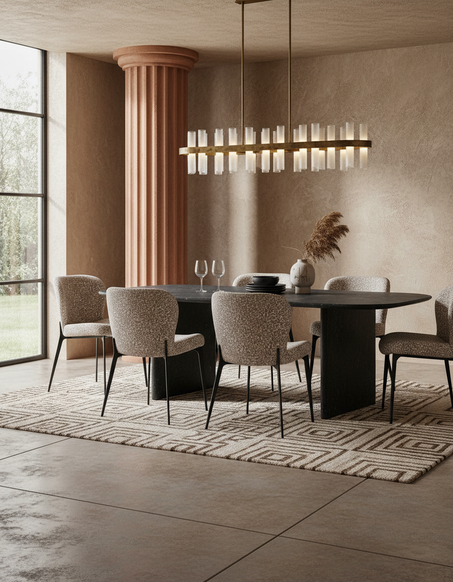 
Chaise de salle à manger de qualité supérieure « Sergio » - Géo Naturel