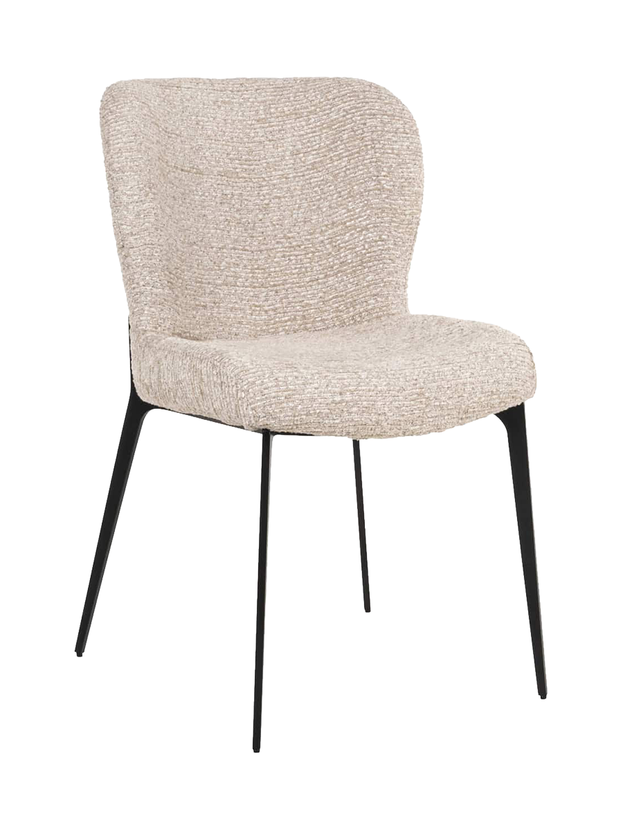 
Chaise de salle à manger de qualité supérieure « Sergio » - Linéaire naturel