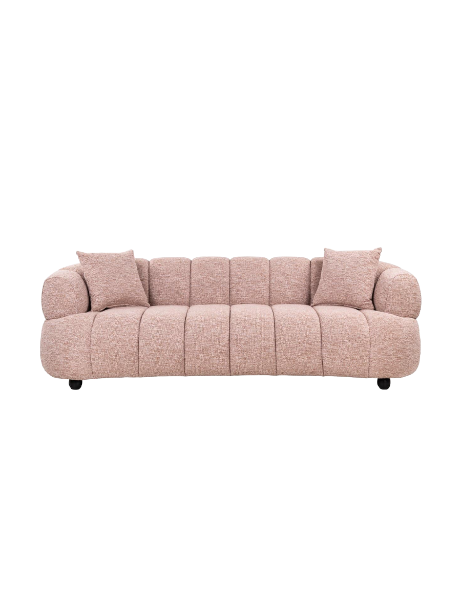 
Hochwertiges 3-Sitzer Design Sofa „Amelia“ - Blossom