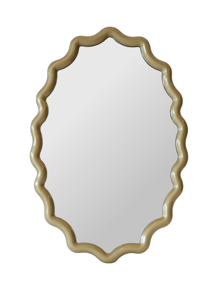 
Grande specchio da parete ovale di design «Morgan»