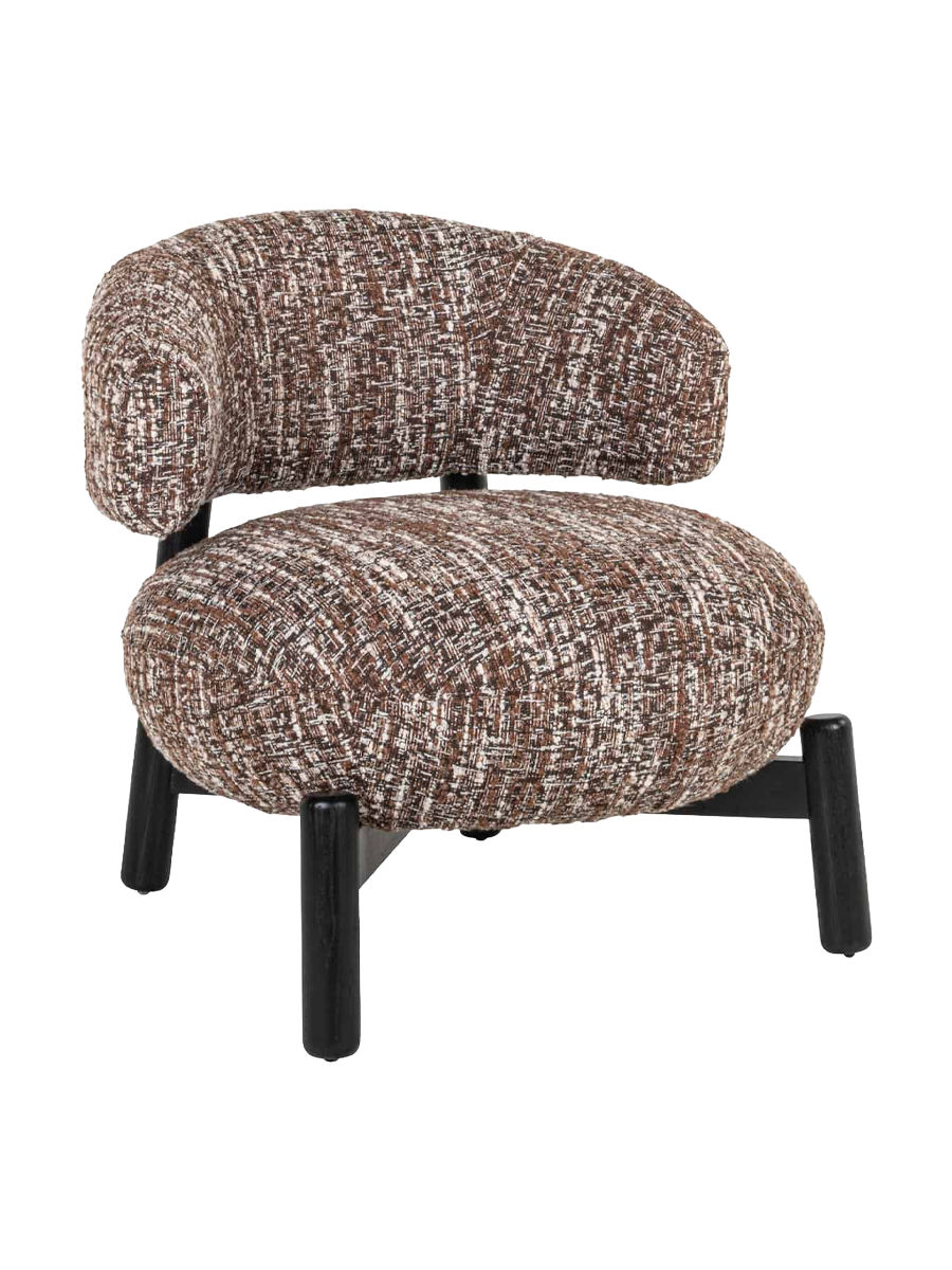 
Poltrona lounge di design di alta qualità “Ornella” - Nocciola