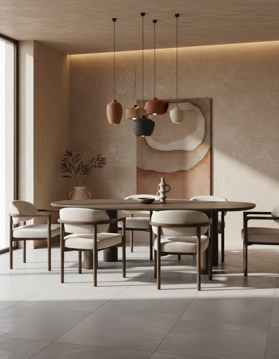 
Organischer Design Esstisch „Ellington“ 230 x 100 cm