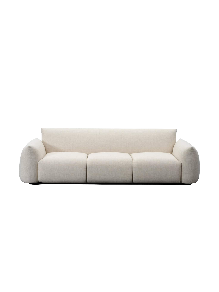 
Grand canapé d'extérieur 3 places haut de gamme « Dawson » - Alpine Beige