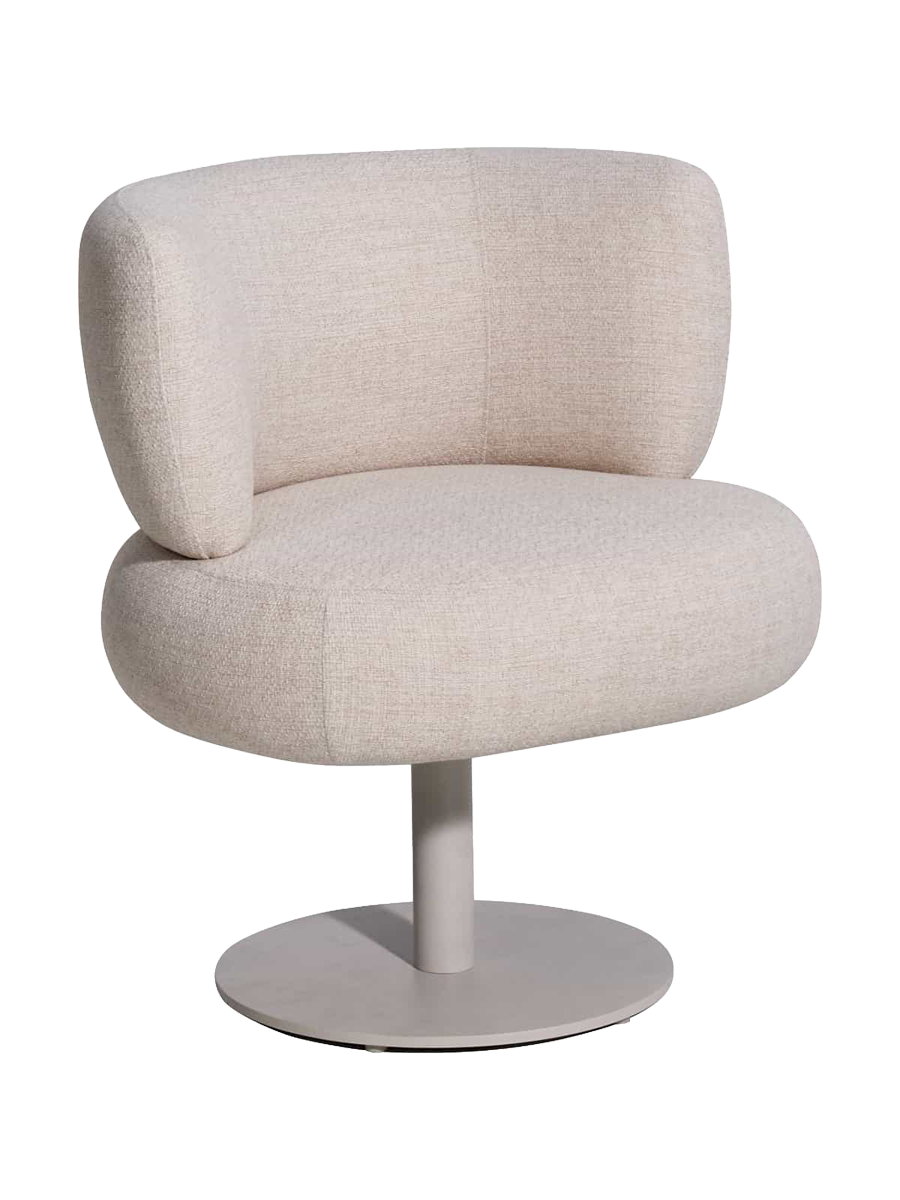 
Sedia da giardino girevole da esterno di alta qualità «Mason» - Beige Alpino