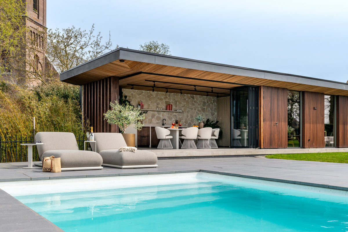 
Tavolino di design da esterno «Reed»