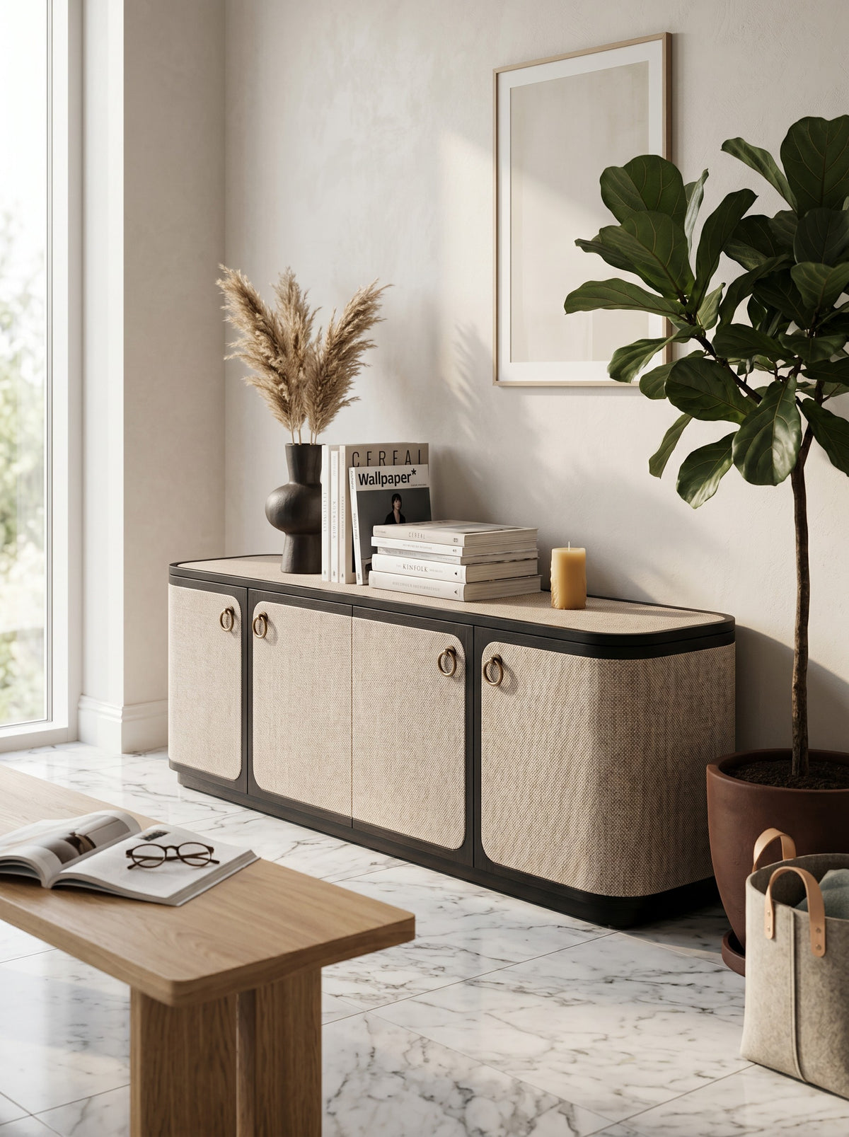 
Mobile TV di design „Willox“, 4 ante