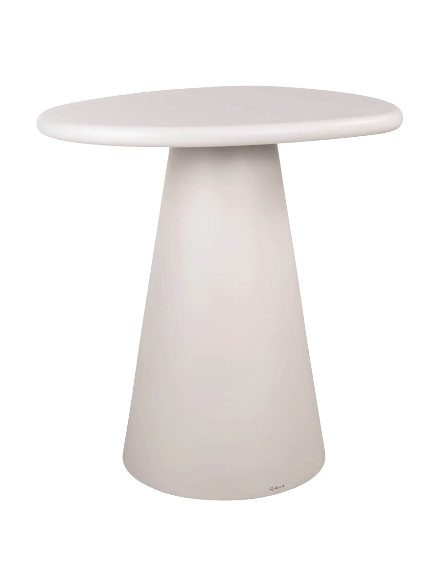 
Runder Design Bartisch „Bloomstone“ 110 x 88 cm