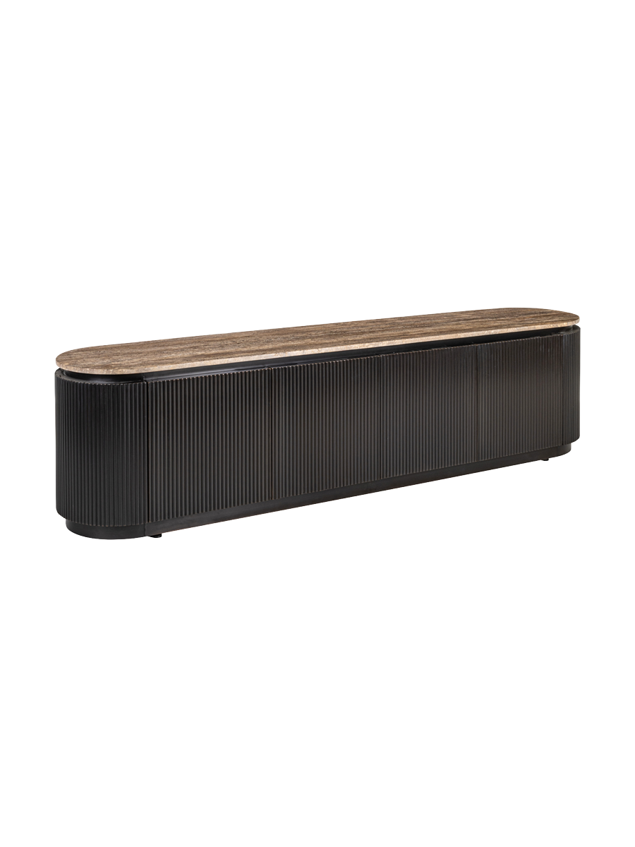 
Ampio mobile TV di design „Russo“, 4 ante