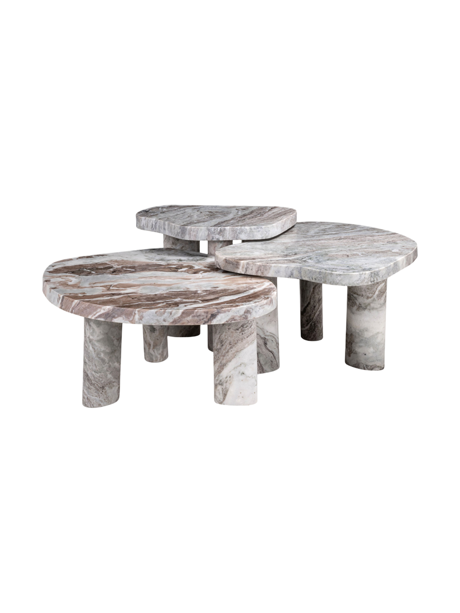 
Tavolino da salotto di design «Camino Set»