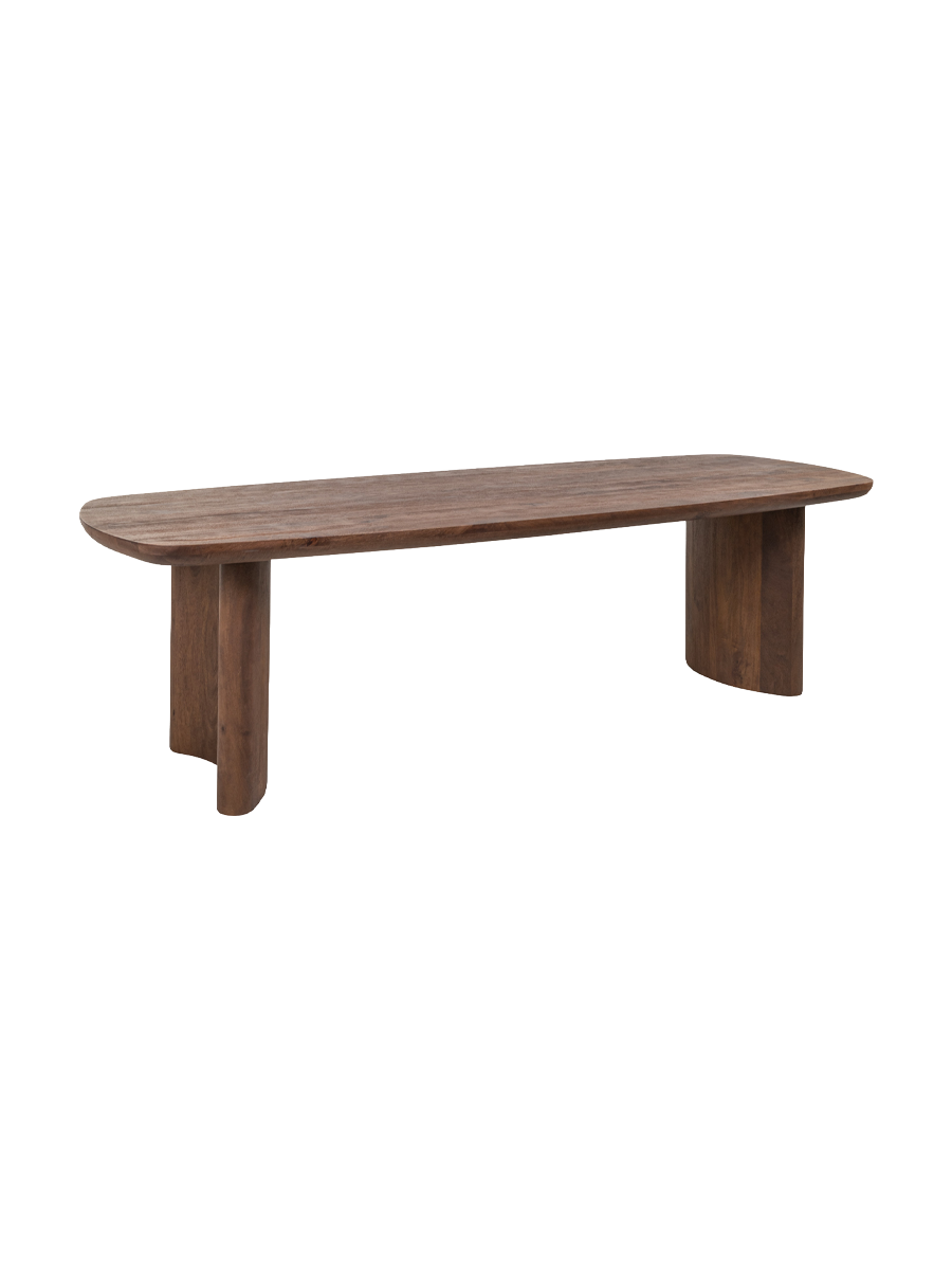 
Massivholz Design Esstisch „Baldwin“, verschiedene Grössen - 270 x 100 cm