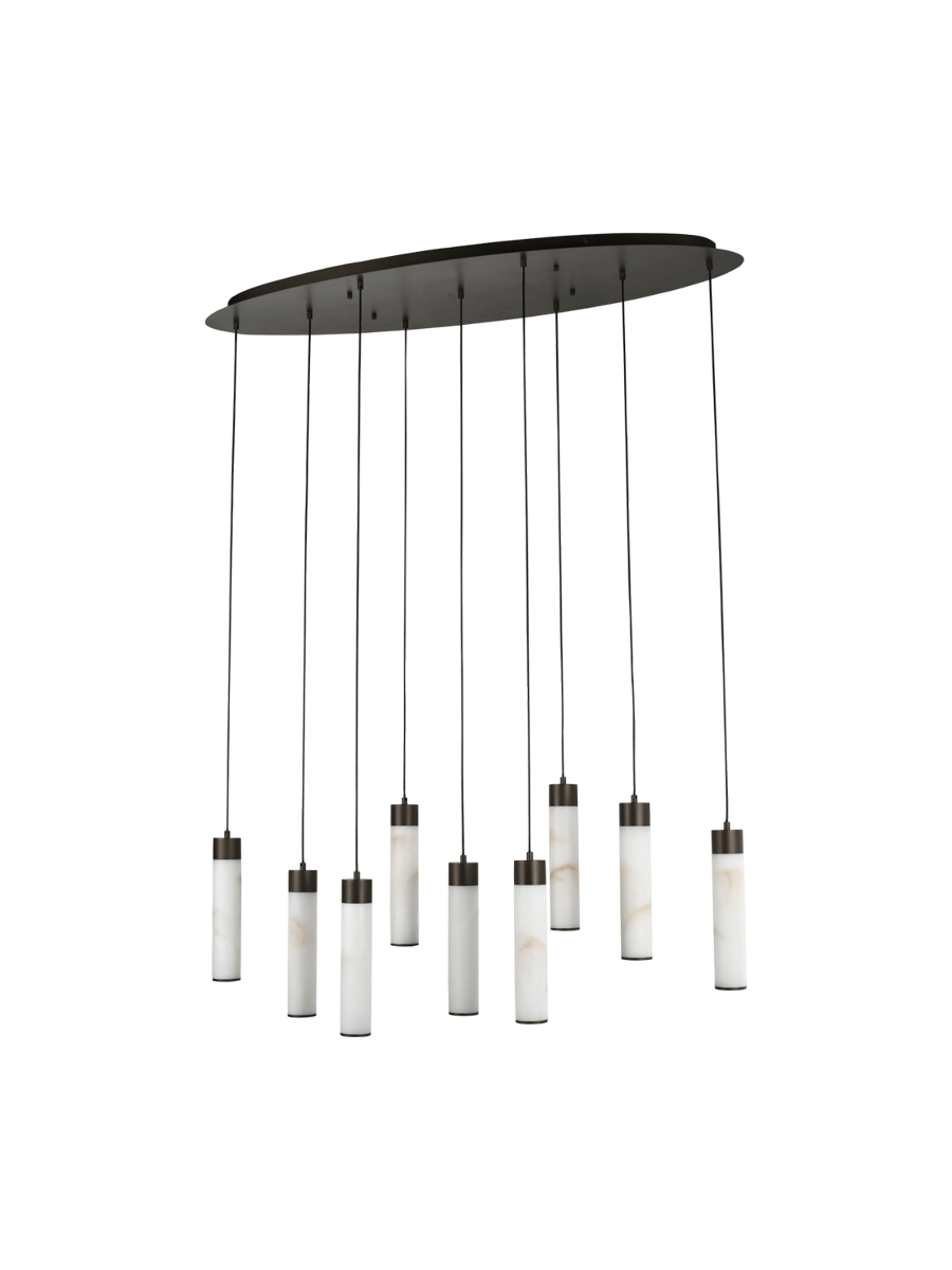 
Lampadario di design «Chavine», 9 luci