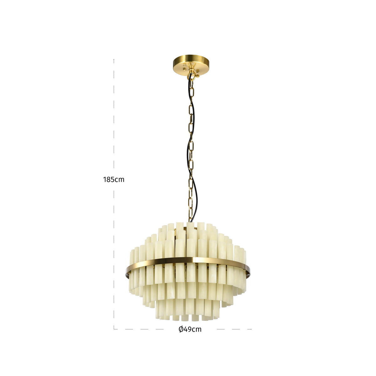 
Lampadario di design «Zerine», 4 luci