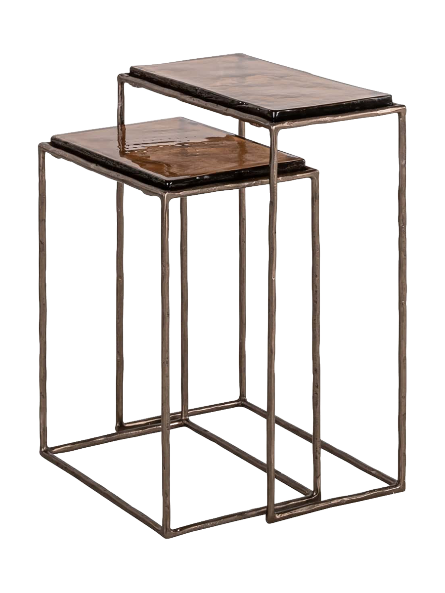 
Designer Side Table Set "Villano" (2 pieces)