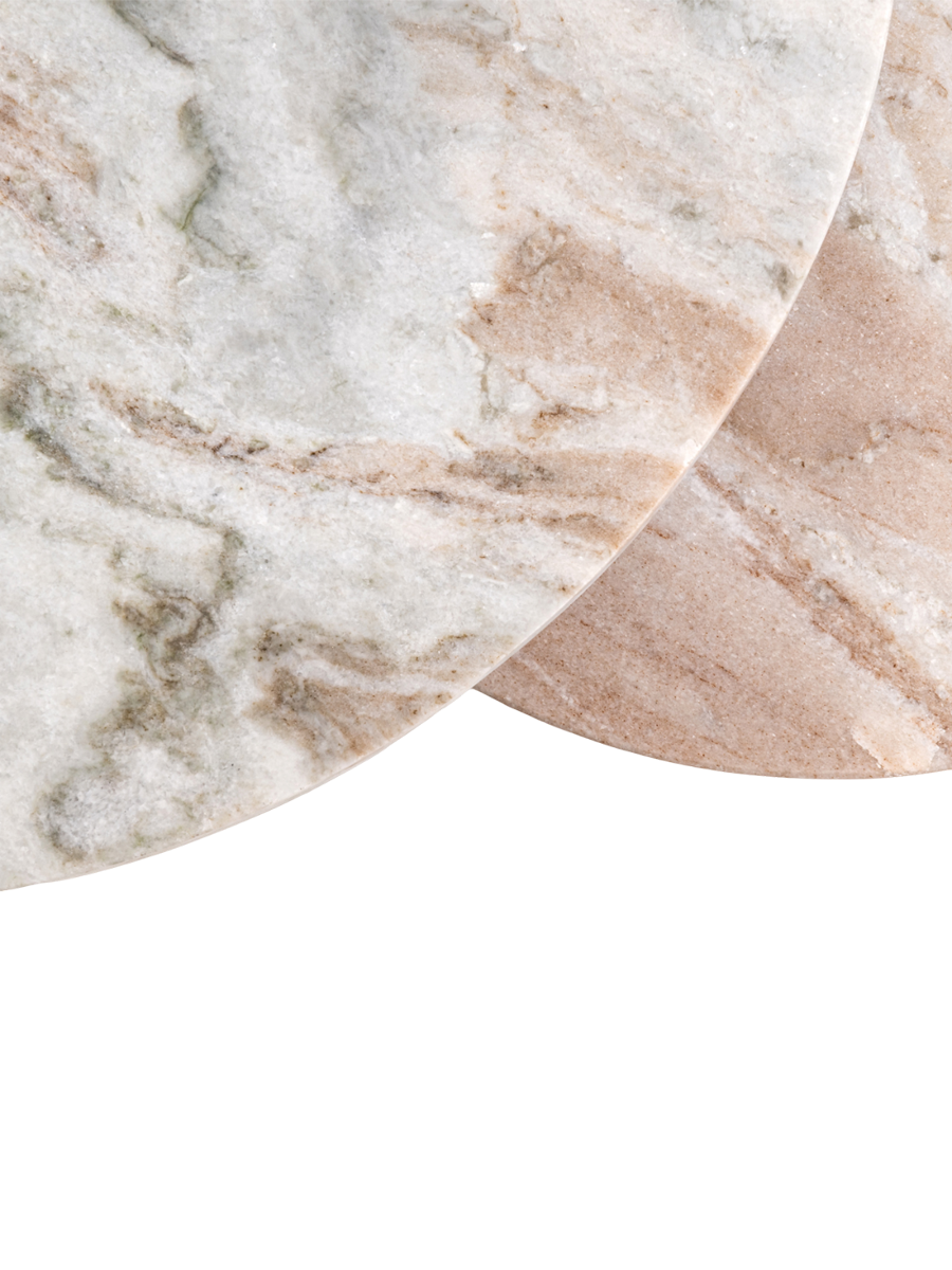 
Set di tavolini di design «Bottega»