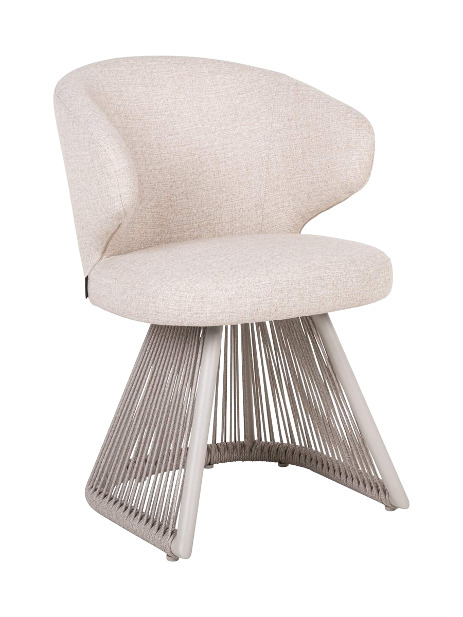 
High-Quality Outdoor Garden Chair "Nuba" - Beige Alpine