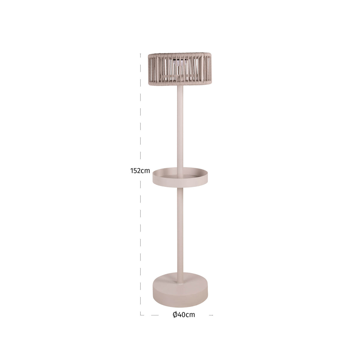 
Lampada da terra di design da esterno «Lunar»