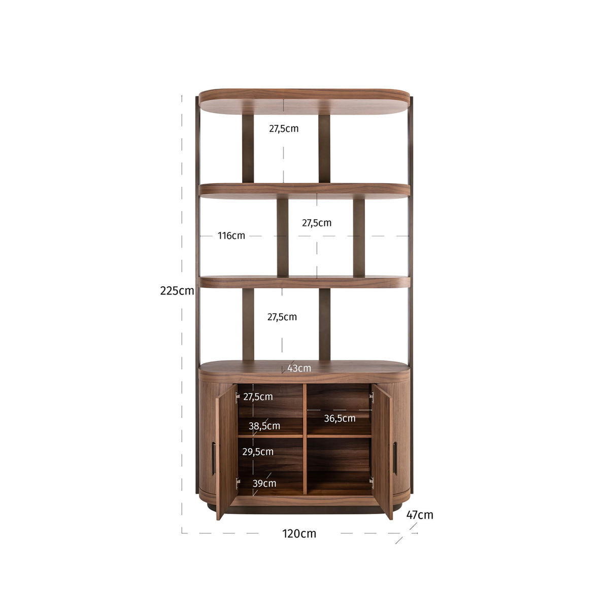 
Vetrina di design «Windsor»