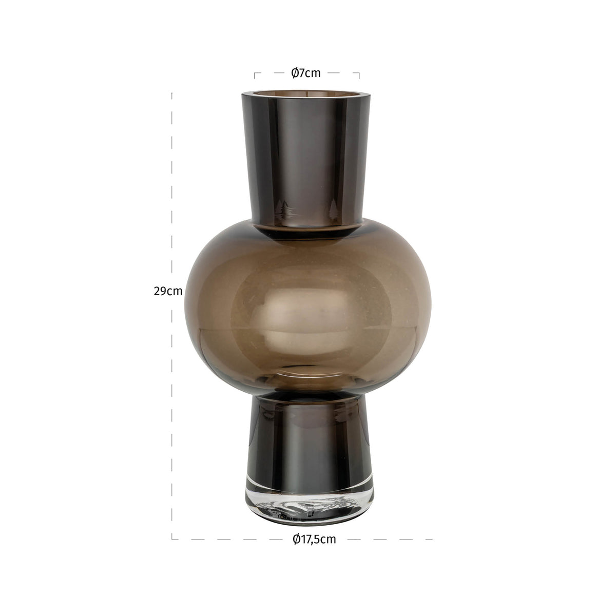 
Vaso di design “Liora”, diverse dimensioni - 17.5 × 17.5 × 29 cm