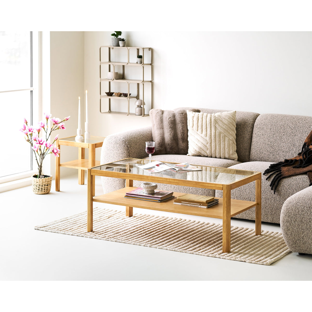 
Table d’appoint rectangulaire « Lourmarin »