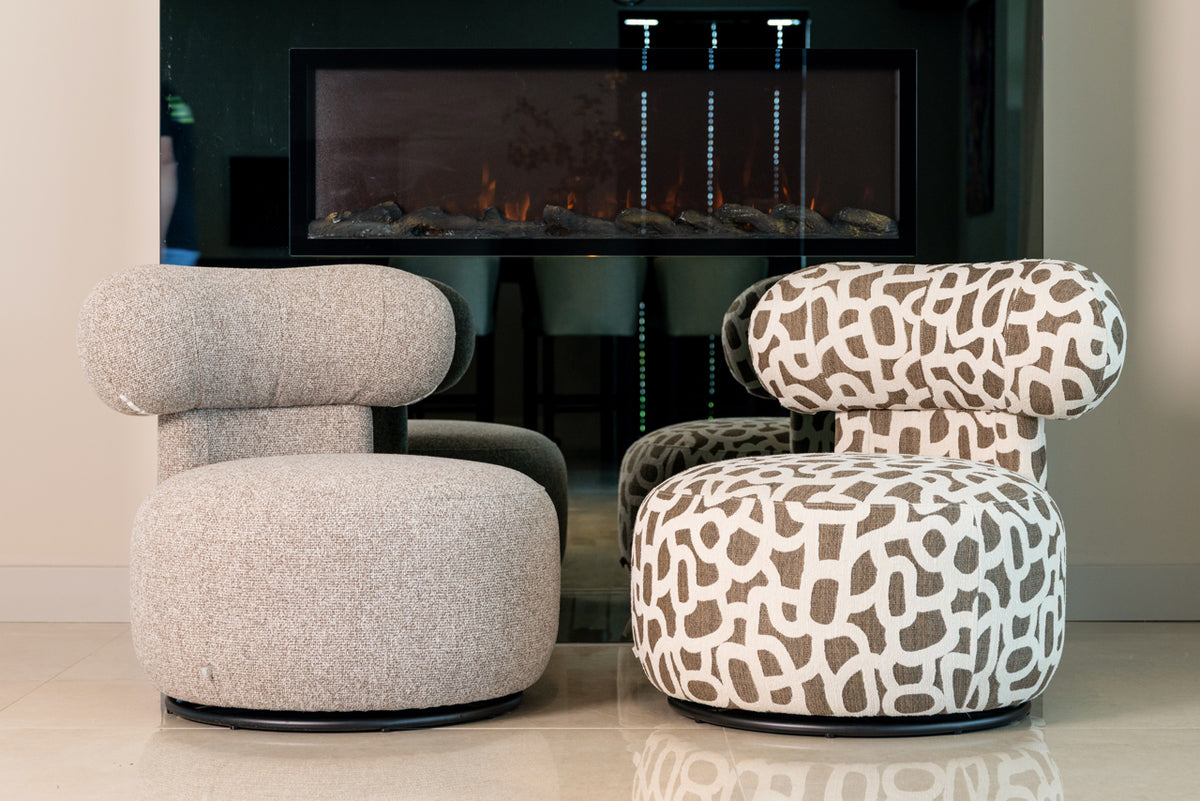 
Poltrona di design «Kaya» - Marrone Cayenne